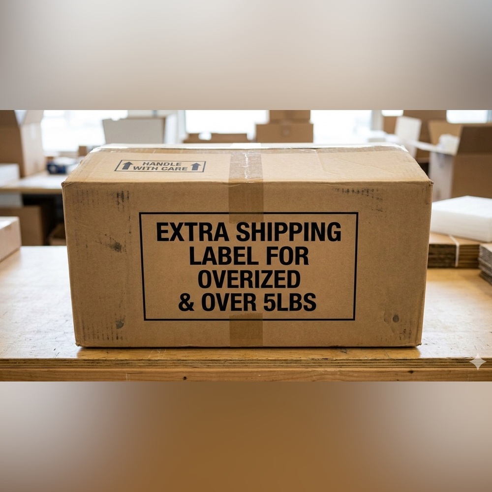 Extra Shipping Label for Oversized Packages